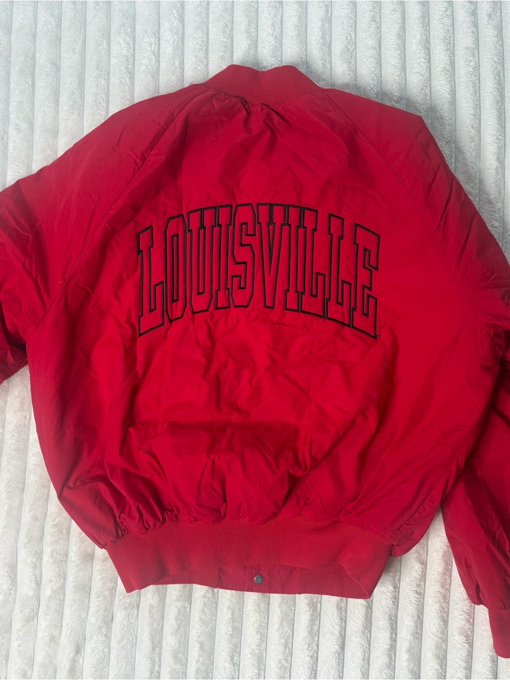 Men’s king Louie vintage Louisville Bomber Jacket
